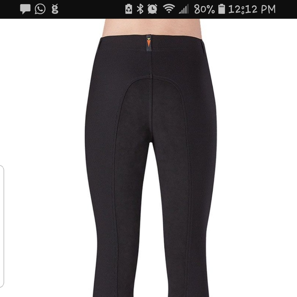 Girls equestrian riding pants